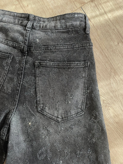 JEANS GLITTER LEO