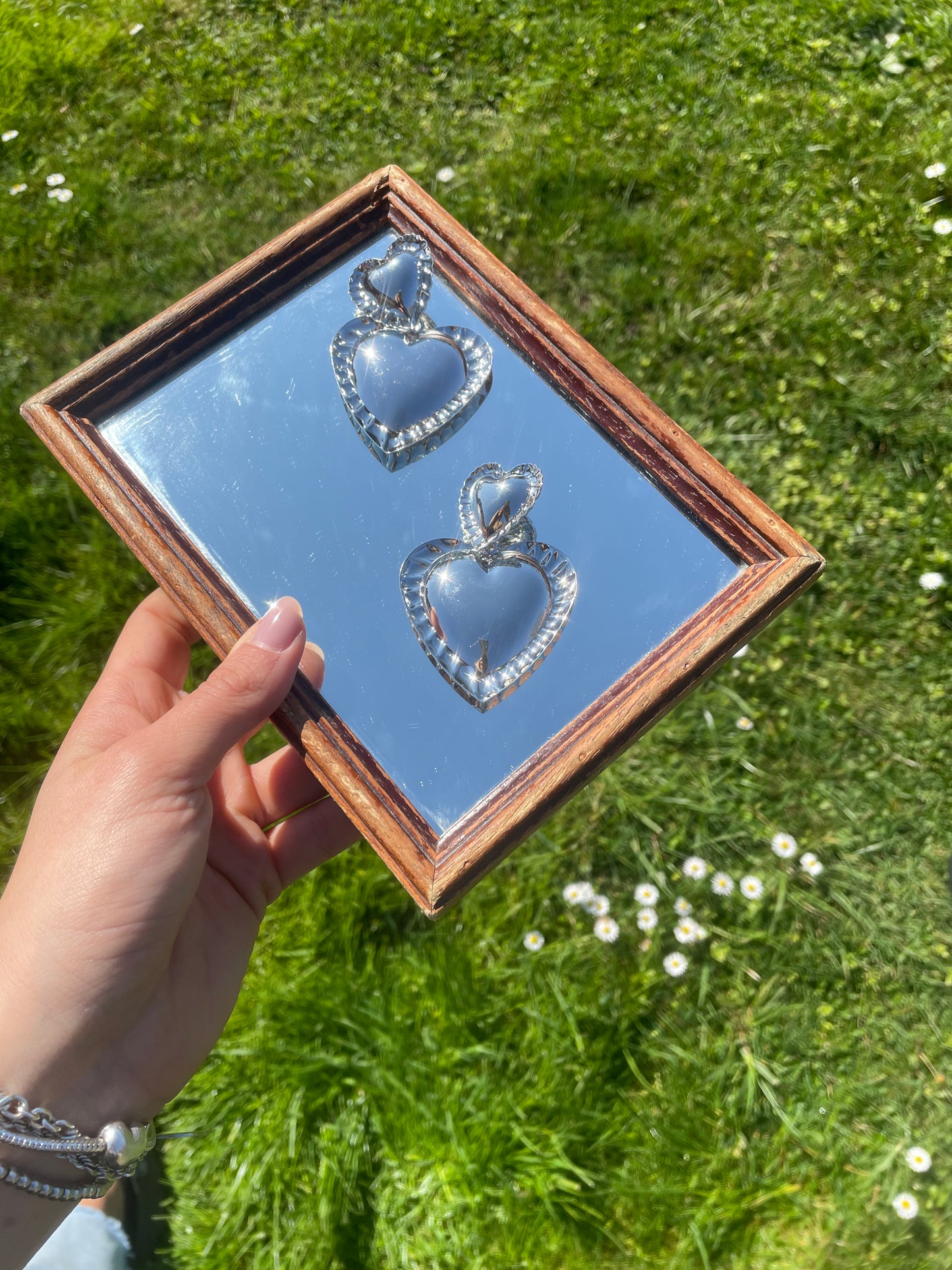 ORECCHINI CUORE ARGENTO