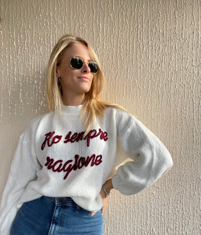 “Ho sempre ragione”