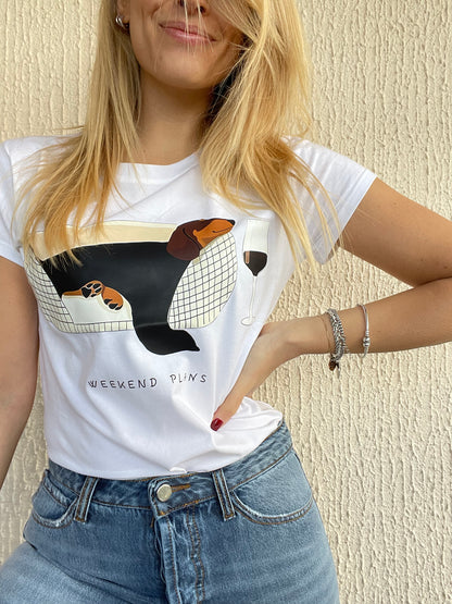 T-SHIRT “WEEKEND PLANS”