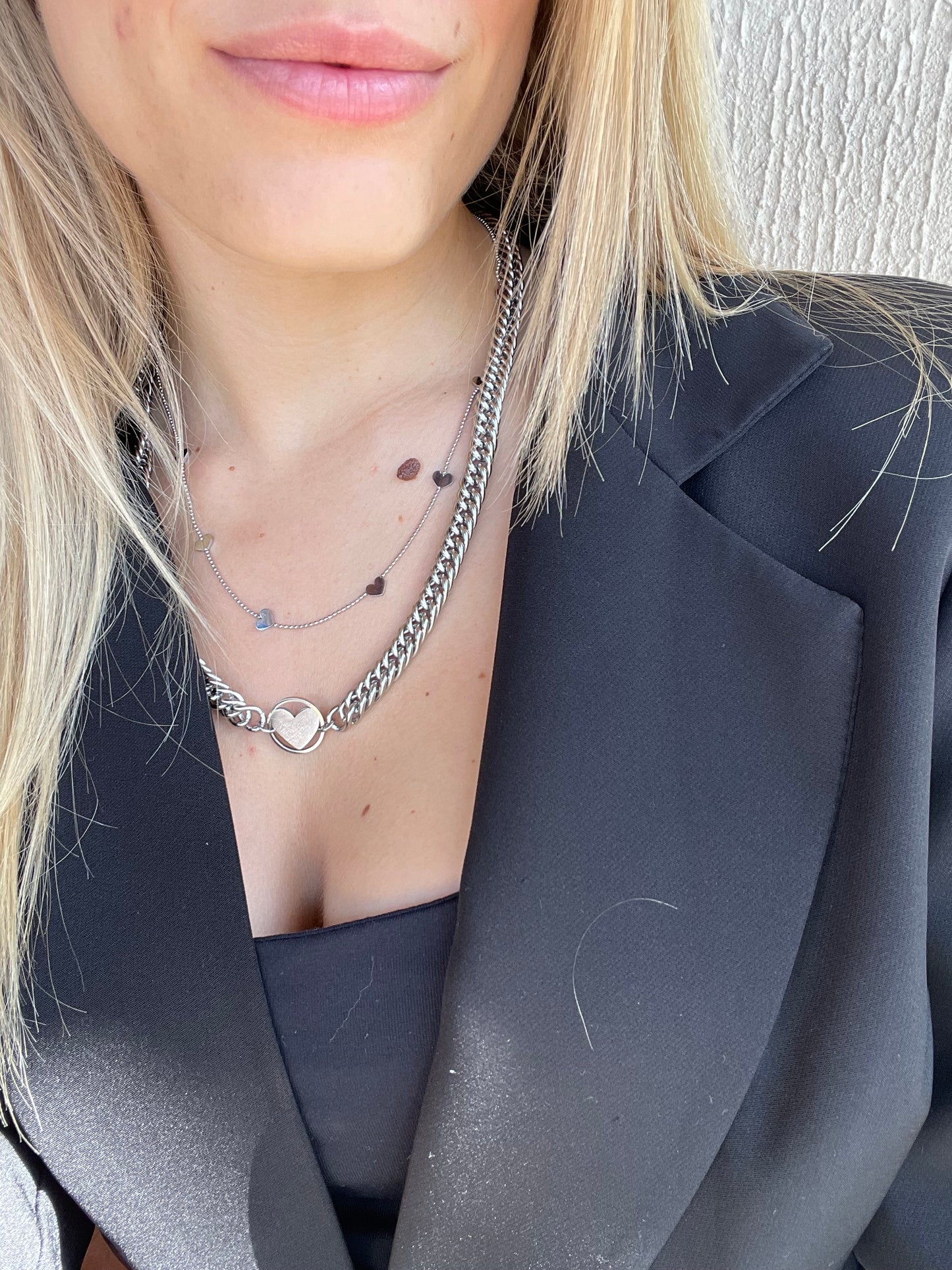 COLLANA CATENA CUORE