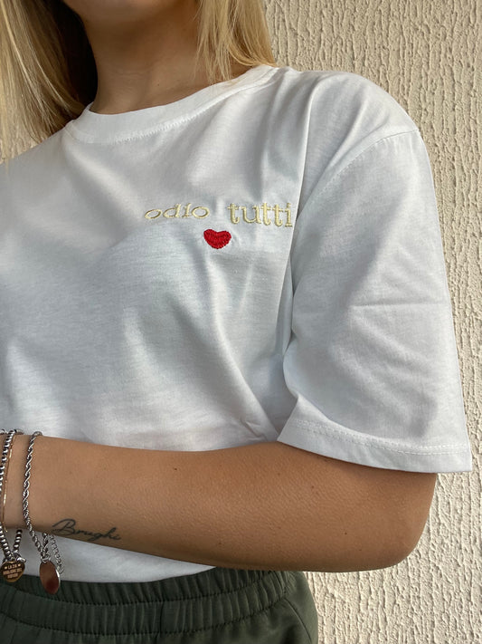 T-SHIRT “ODIO TUTTI”